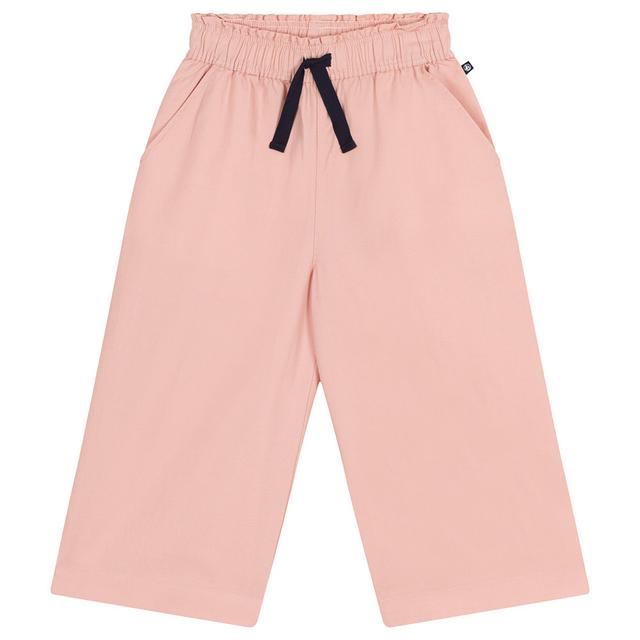 Petit Bateau - Girl's Cotton Twill Trousers - Pink