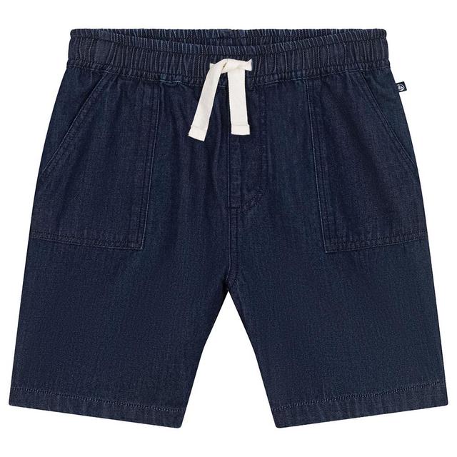 Petit Bateau - Girl's Light Denim Shorts - Blue