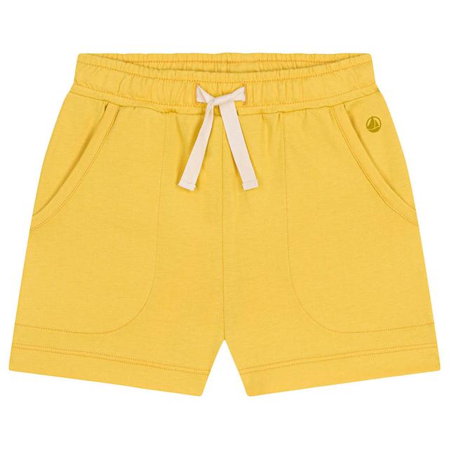 Petit Bateau - Girl's Cotton Shorts - Yellow