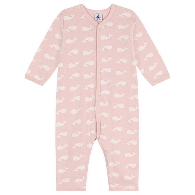 Petit Bateau - Baby's Printed Footless Cotton Sleepsuit - Pink