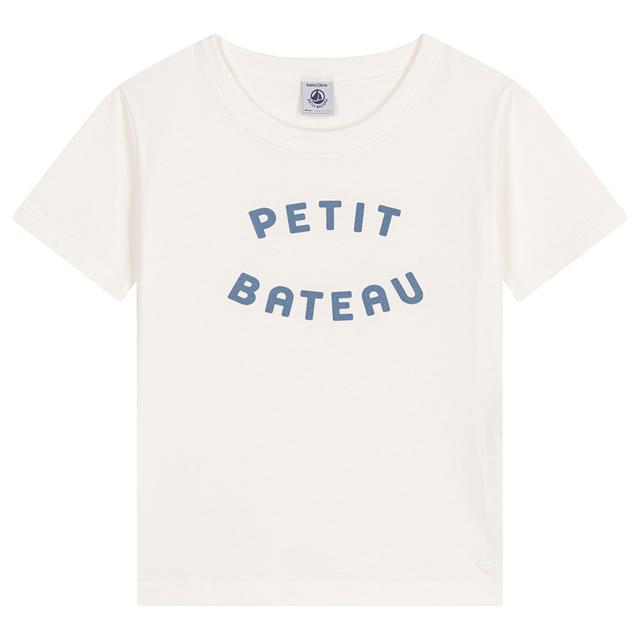 Petit Bateau - Boy's Lightweight Jersey T-Shirt - White