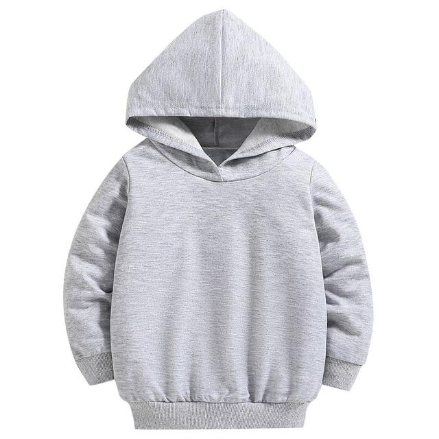 Sugar Rush - Solid Hoodie Full Sleeves Sweatshirt - Grey