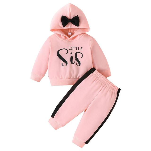 Sugar Rush - 2pc-Set - Girls Hooded Sweatshirt & Joggers - Pink