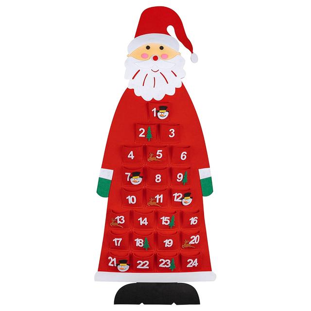 Highland - Santa Claus Christmas Advent Calendar - 114.3 x 43 cm