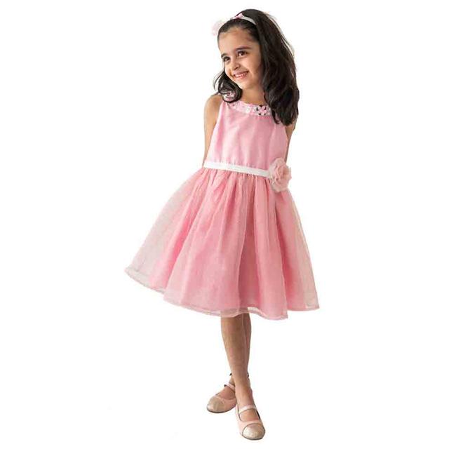 A Little Fable - Stardust Dress - Pink