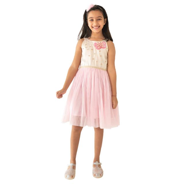 A Little Fable - Twinkle Butterfly Dress - Pink