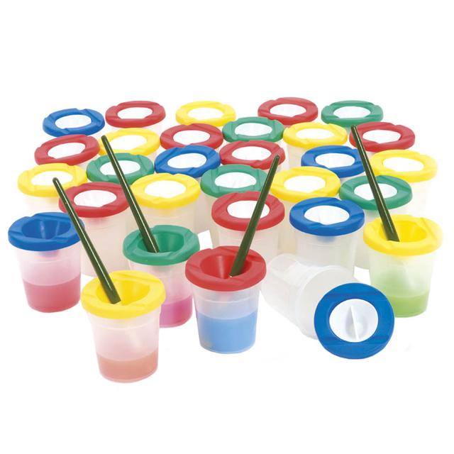 TTS - Non Spill Water And Paint Pots - 30pcs