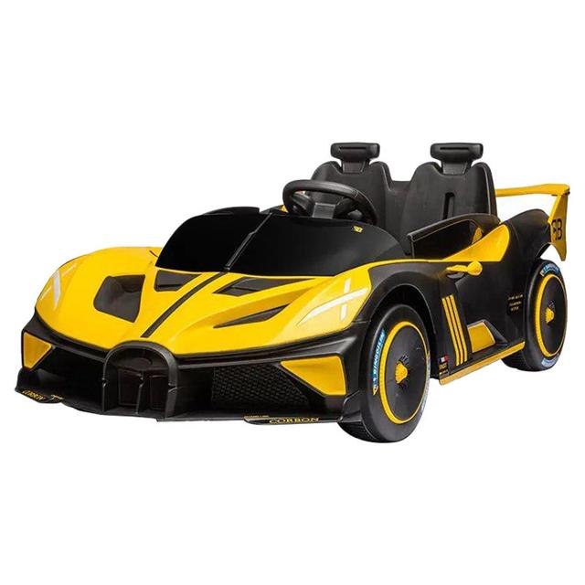 Amsham - Baby Love Remote Control Rideon Car - Yellow - 24V