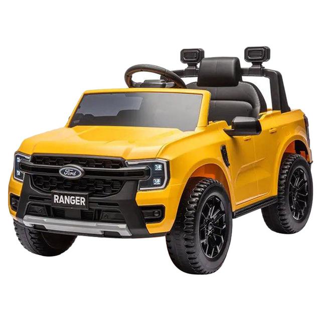 Ford - Ranger Licensed Kids Battery Rideon Car - Orange - 12V