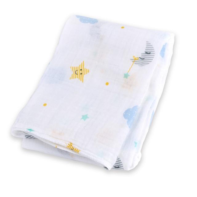 Lulujo Muslin Swaddle - Dreamland