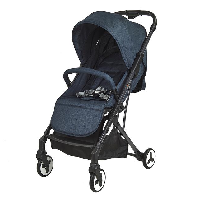 Gokke - Compact Lighweight Baby Stroller - Navy Blue