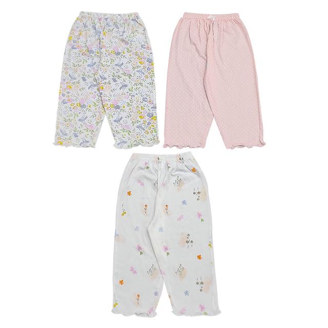 Smart Baby - 3pc-Set - Baby Girl Printed Pyjama