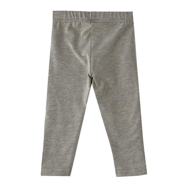 Smart Baby - Baby Girl Legging With Bow - Grey Melange