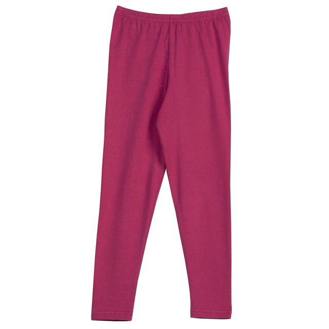 Nexgen Girls - Plain Leggings - Mauve Wine