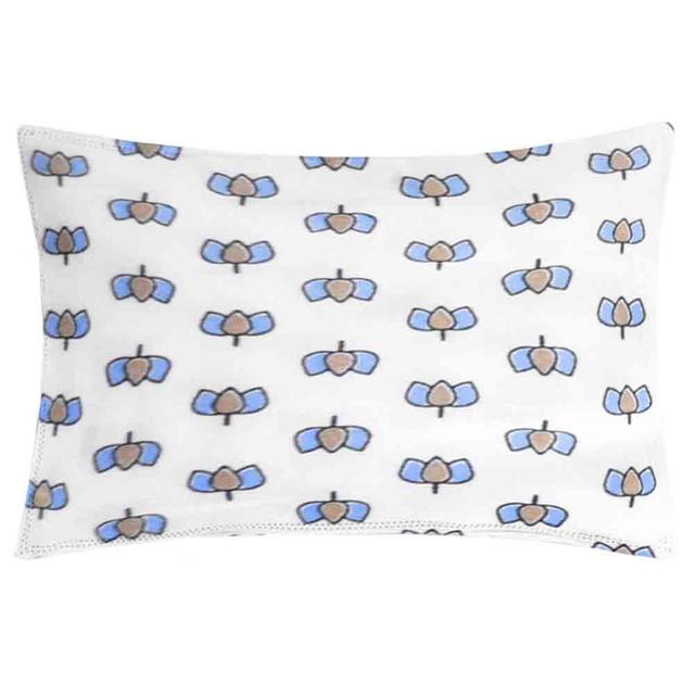 The Baby Atelier - Organic Baby Pillow Cover Only - Lotus Print