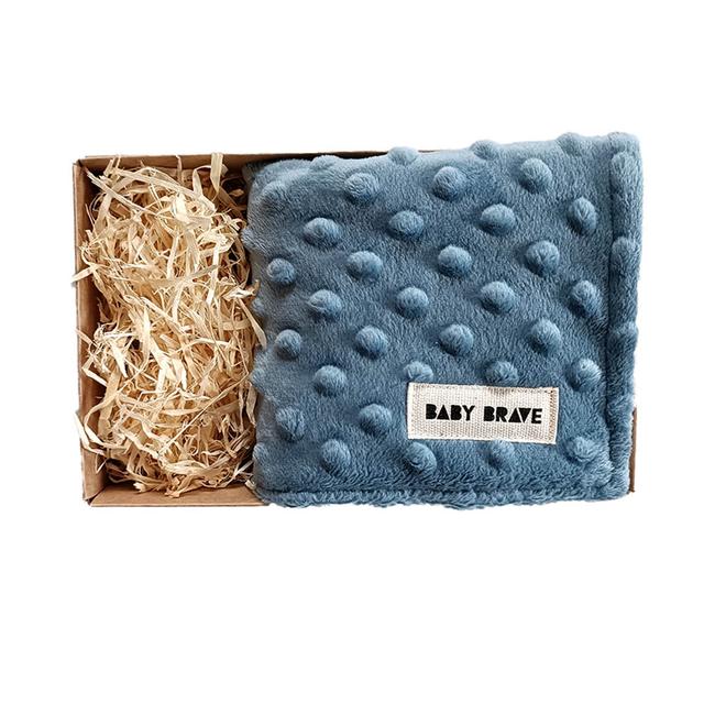 Baby Brave - Soft As A Baby Burp Cloth - Duck Egg Blue