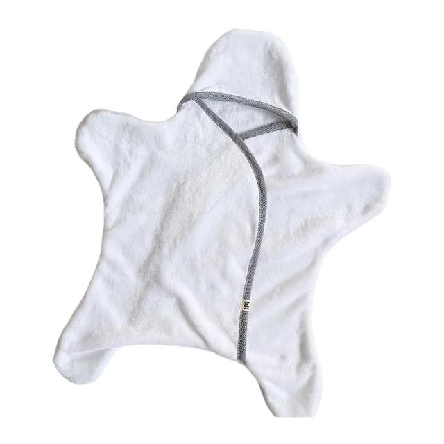 Baby Brave - Starfish Blanket - White