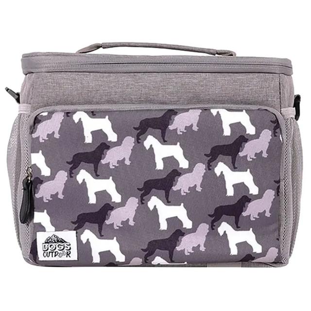 Biggdesign - Dogs Heat Insulated Cooler Lunch Bag - 10L - Grey