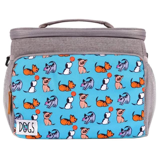 Biggdesign - Dogs Heat Insulated Cooler Lunch Bag - 10L - Turquoise