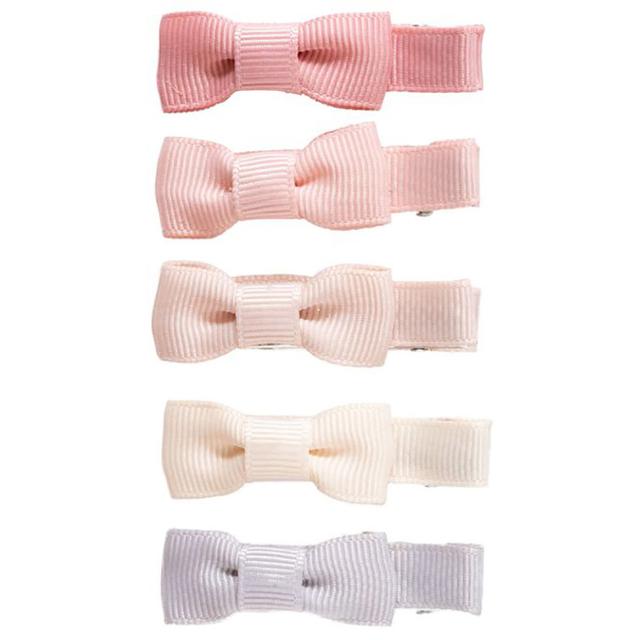 Billy Loves Audrey - Averill Mini Bow Hair Clip - Candy Bar - 5pcs