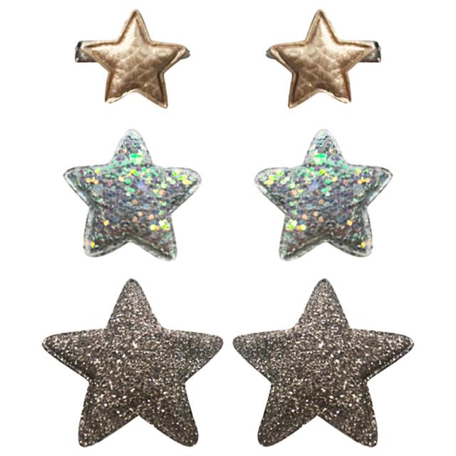 Billy Loves Audrey - Starry Skies Hair Clip - Roasted Pistachio - 6pcs