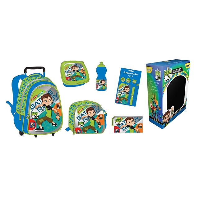 Ben 10 - 12-in-1 Trolley Set - 16-inches