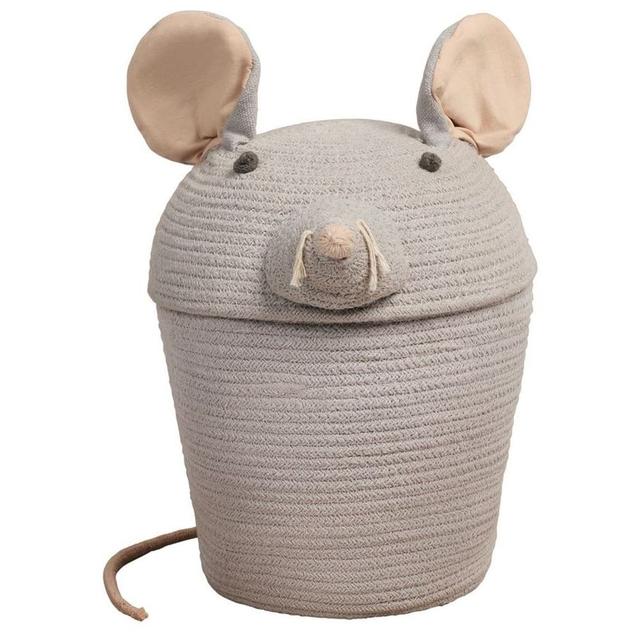 Lorena Canals - Renata The Rat Storage Basket - Grey