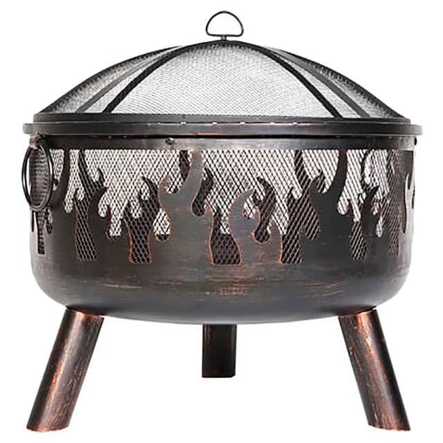 Bad Axe - Wild Embers Firepit - Black