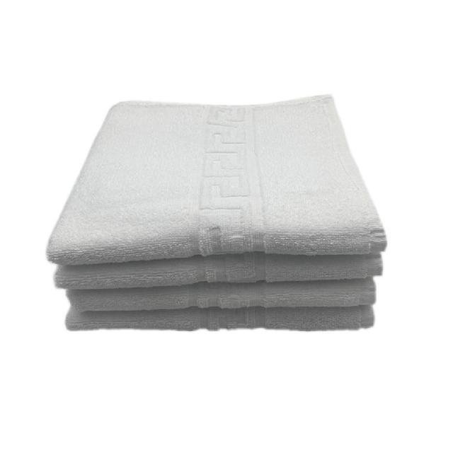 BYFT - Magnolia Luxury Hand Towel - 50x100 cm - White - 4pcs