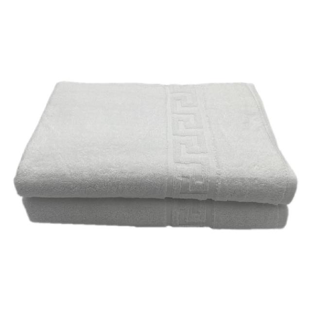 BYFT - Magnolia Luxury Bath Towel - White - 70x140 cm - 2pcs