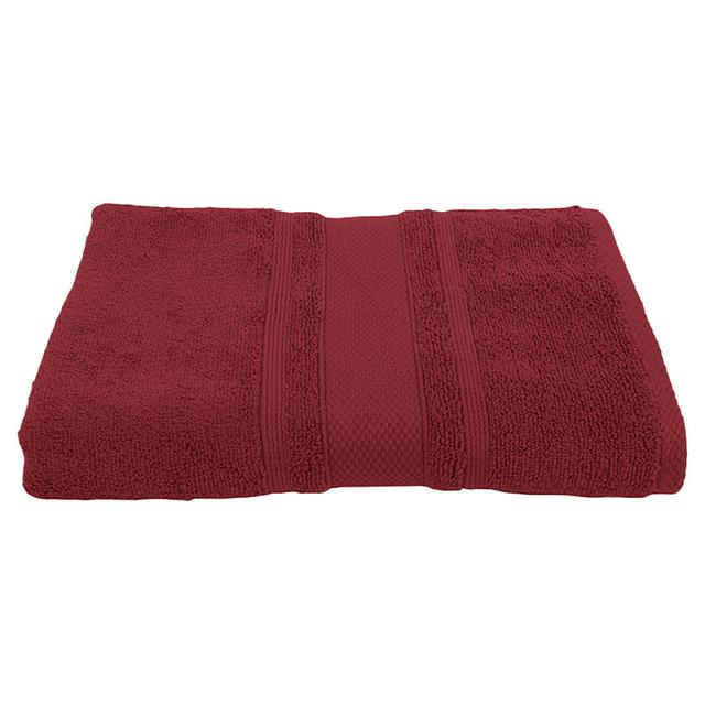 BYFT - Home Castle Premium Bath Sheet - Maroon - 90 x 180cm