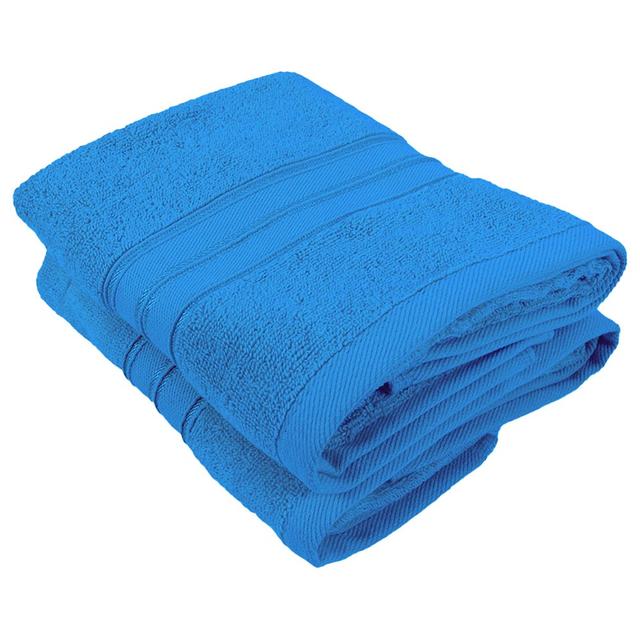 BYFT - Home Trendy Premium Hand Towel - Blue - 50 x 90cm - Pack of 2