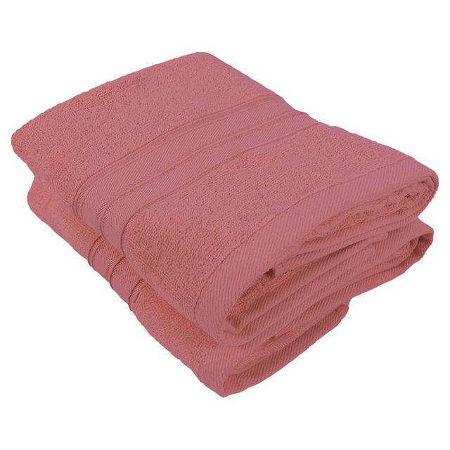 BYFT - Home Trendy Premium Hand Towel - Pink - 50 x 90cm - Pack of 2