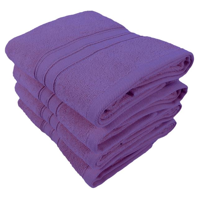 BYFT - Home Trendy Premium Hand Towel - Lavender - 50 x 90cm - Pack of 4