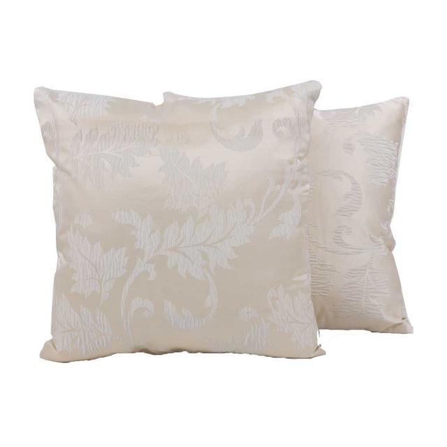 BYFT - Regal Decorative Cushion Cover - Cream - 2pcs