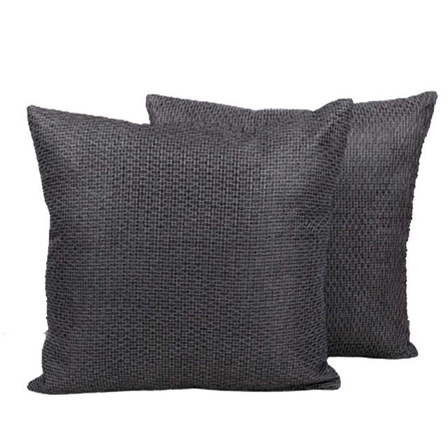 BYFT - Adelina Decorative Cushion And Cover - Grey - 2pcs