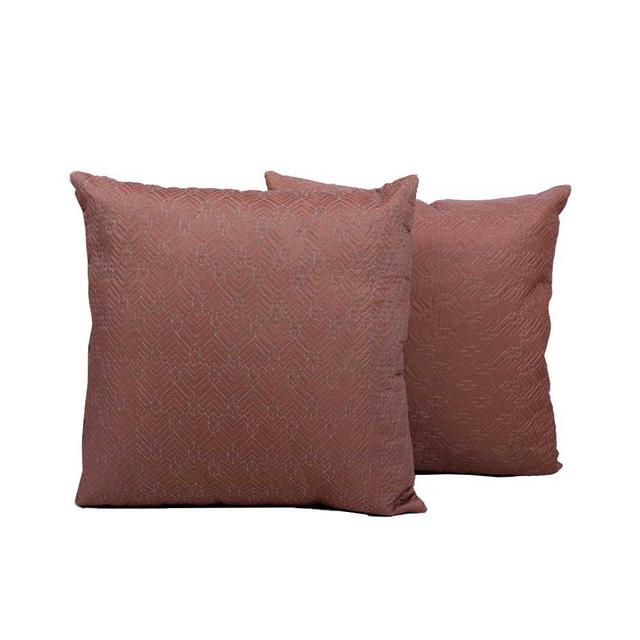 BYFT - Aria Decorative Cushion And Cover - Brown - 2pcs