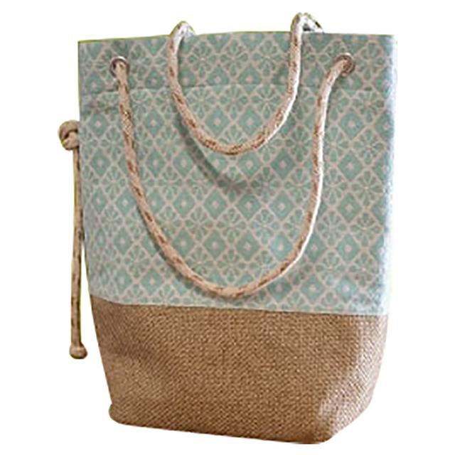 Hammam Corner - Luxe Beach Bag - Blue