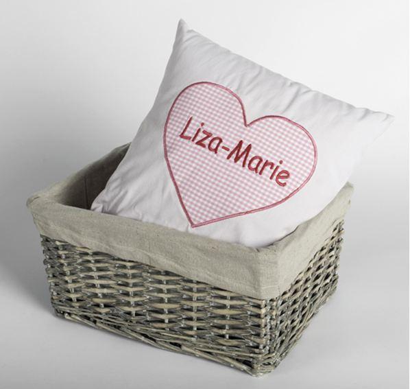 Personalised Birth Cushion - My Sweetheart