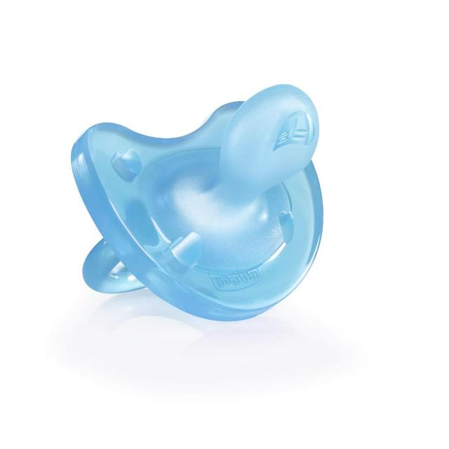 Chicco - PhysioForma Soft Silicone Soother 0-6m - Blue