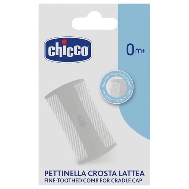 Chicco - Fine-Toothed Comb For Cradle Cap - White