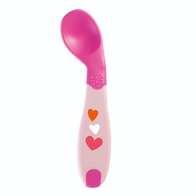 Chicco - Baby's First Spoon 8m+ Girl, Pink