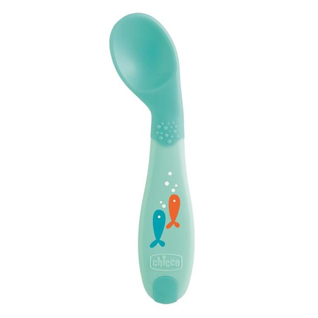 Chicco - Baby's First Spoon 8m+ Boy, Blue