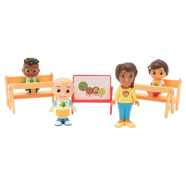 Cocomelon - Schooltime With Jj And Friends Playset - 7pcs