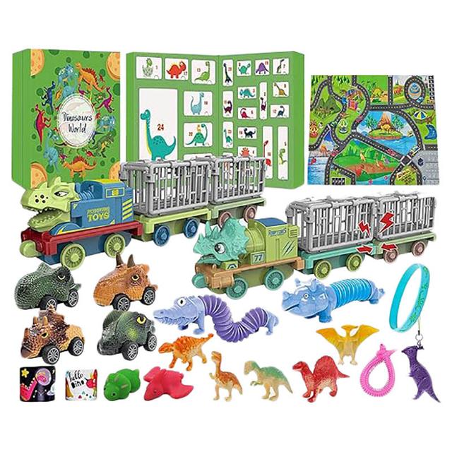 Brain Giggles - Dinosaur Advent Calendar - Green