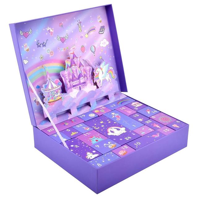 Brain Giggles - Unicorn Advent Calendar - Purple