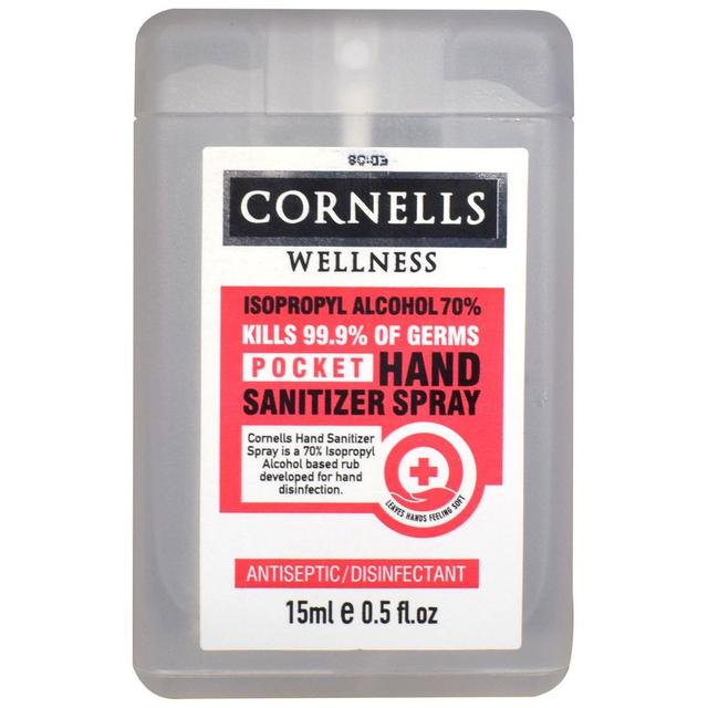 Cornells Wellness - Pocket Hand Sanitizer Spray - 15ml