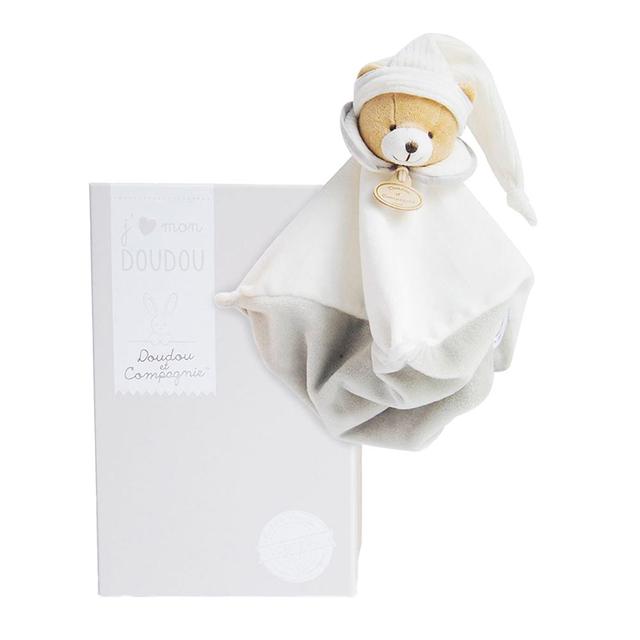 Doudou Et Compagnie - Comforter Bear - Beige - 25cm