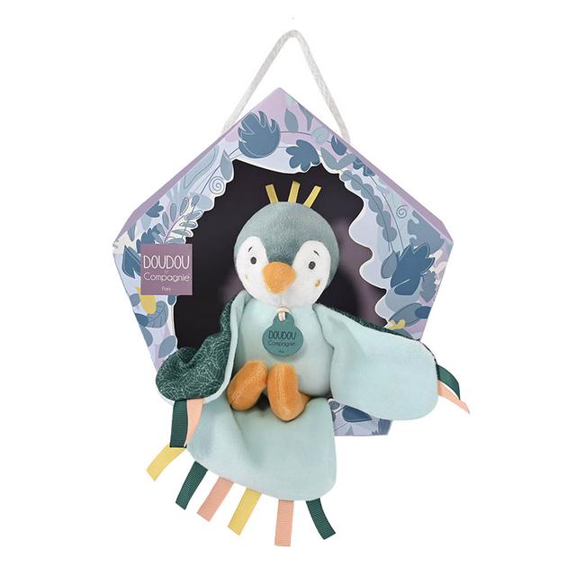 Doudou Et Compagnie - Doudou Bird - Green - 22cm