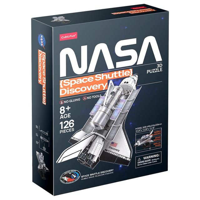 Cubicfun - 3D Puzzle Nasa Discovery - 126pcs